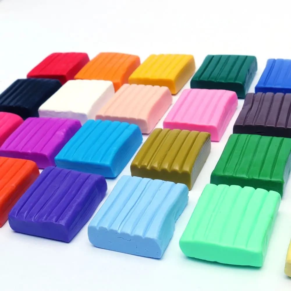 Creativo 24/32 colori blocchi di argilla polimerica fai da te colorato forno cottura argilla leggera con strumenti modellatura plastilina
