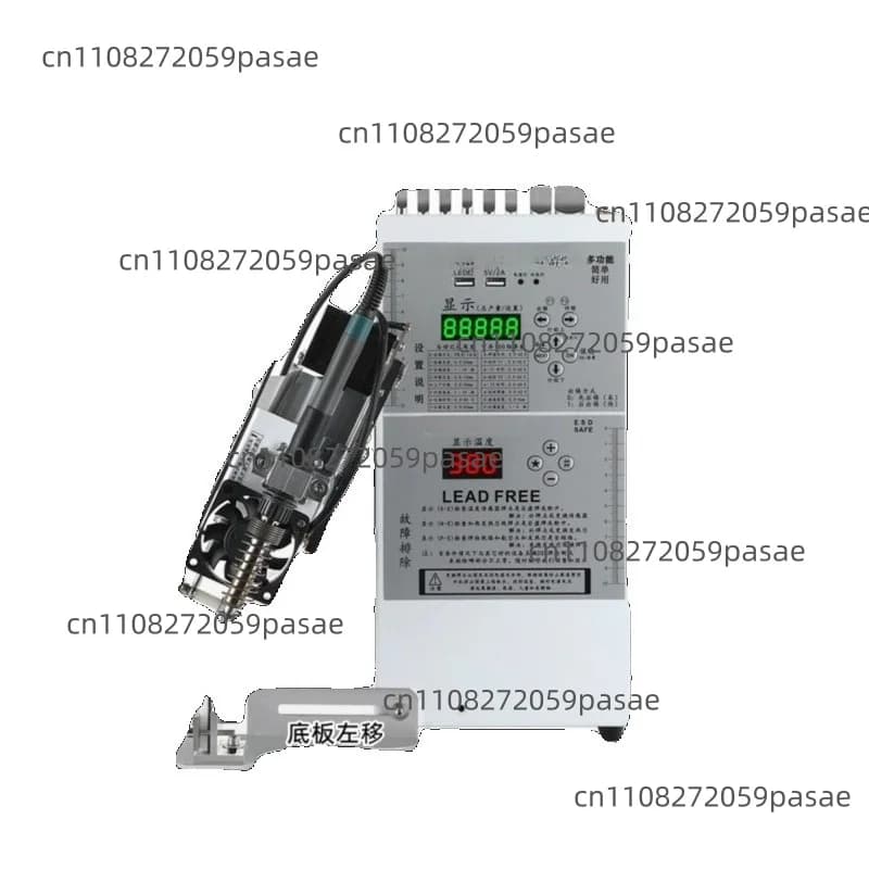 200W 150W Semi Automatic Foot Operated Soldering Station - Electric Iron for Circuit Board & USB Plug Soldering with Solder