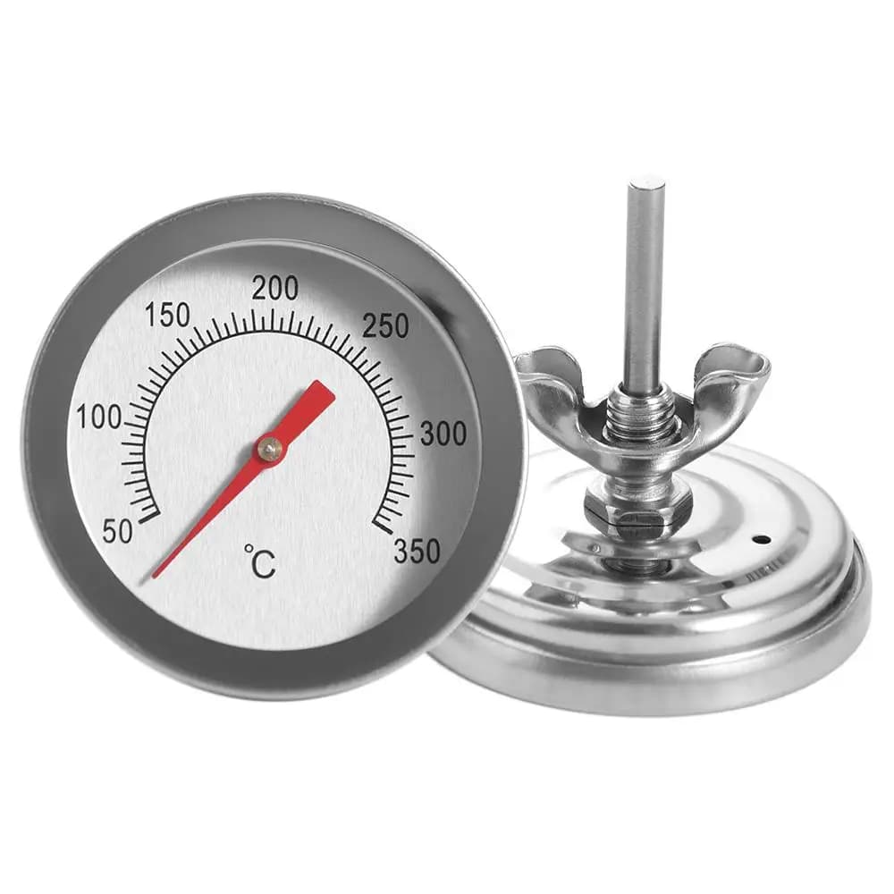 Termometro Portatile per Barbecue con Ampio Display 50 ℃ 350 ℃ Termometro a sonda per forno, strumento da cucina, termometro per grill, per campeggio