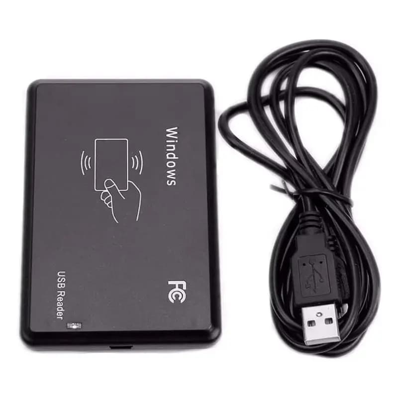 【MUST-HAVE】 Lettore di schede RFID Lettore di carte ID Lettore di schede RFID intelligente a doppia frequenza Lettore programmatore crittografato di schede NFC con USB I