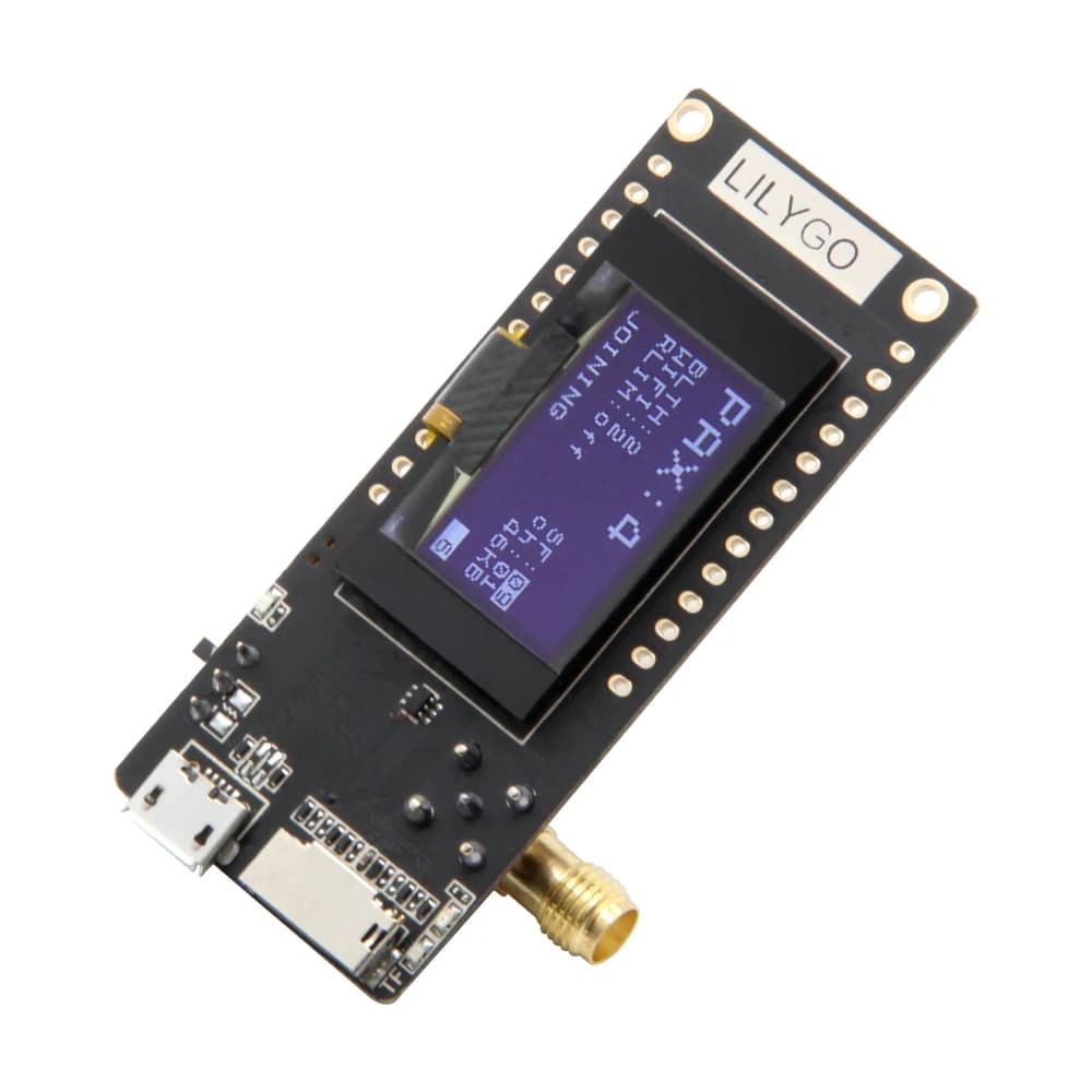 LoRa32 V2.1_1.6.1 ESP32 433/868/915/923MHZ Scheda SD OLED da 0,96 pollici Modulo WIFI Bluetooth Misurazione dei flussi dei passeggeri