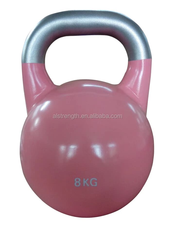 Kettlebell da Competizione Diretta per Palestra e Fitness, Kettlebell in Ghisa per Allenamento con Pesi