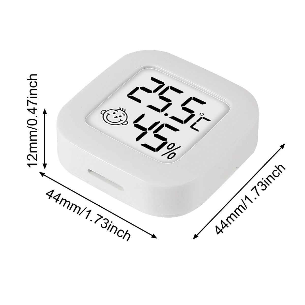 1pcs Digital Thermometer Hygrometer Indoor Mini Temperature LCD Electronic Monitor Hygrometer Outdoor Room Baby