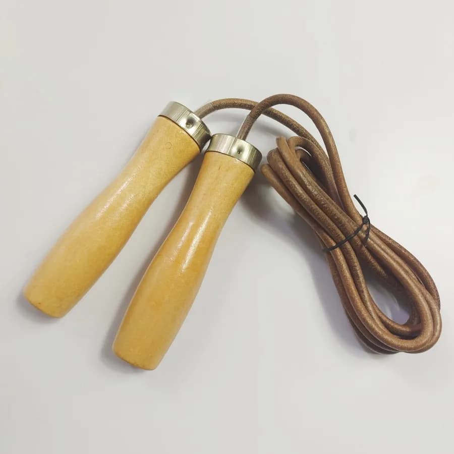 Jumping Branch Wood Sleeve Crossfit Speed MMA Cords for Jumping Students Group Training Sports Gym Training Exercise Jumprope
