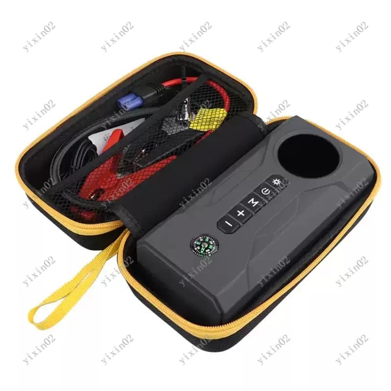 Avviatore d'Emergenza Portatile 12V Tutto-in-Uno con Pompa d'Aria per Batteria Auto
