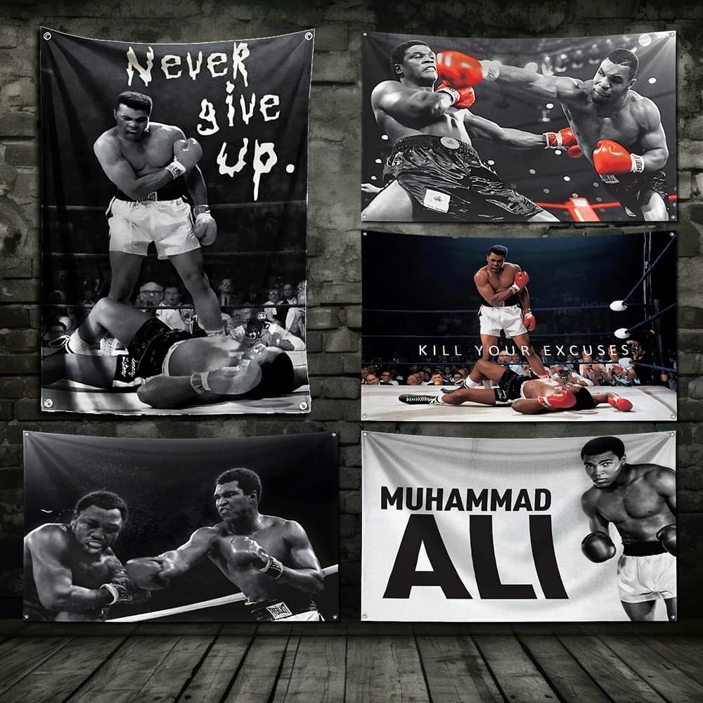 3x5 Ft Gym Champion Of Boxing Breake youres Flag poliestere Printing Banner Garage Wall Out Door Decoration passacavi in ottone