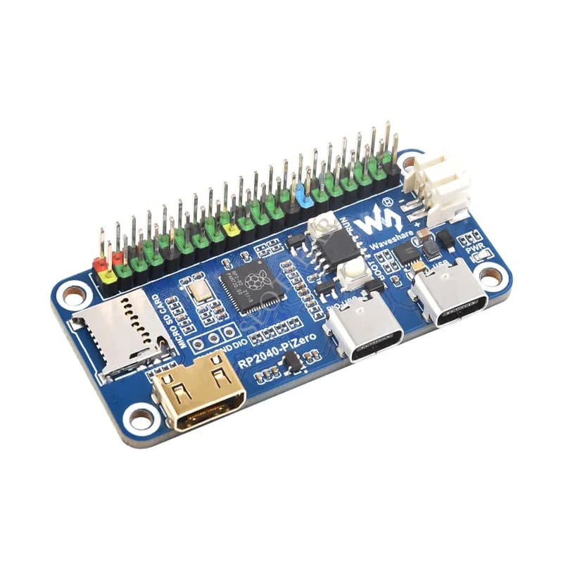 Raspberry Pi RP2040-PiZero (not Raspberry Pi Zero can not run Linux) PICO based on RP2040 compatible with Raspberry Pi ZERO Size