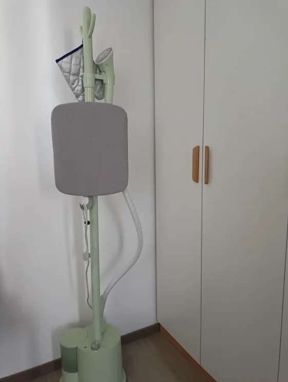 Nuovo pressore per pantaloni Midea 220V, stiratrice a vapore per uso domestico con vaporizzatore verticale per stiratura di vestiti AF