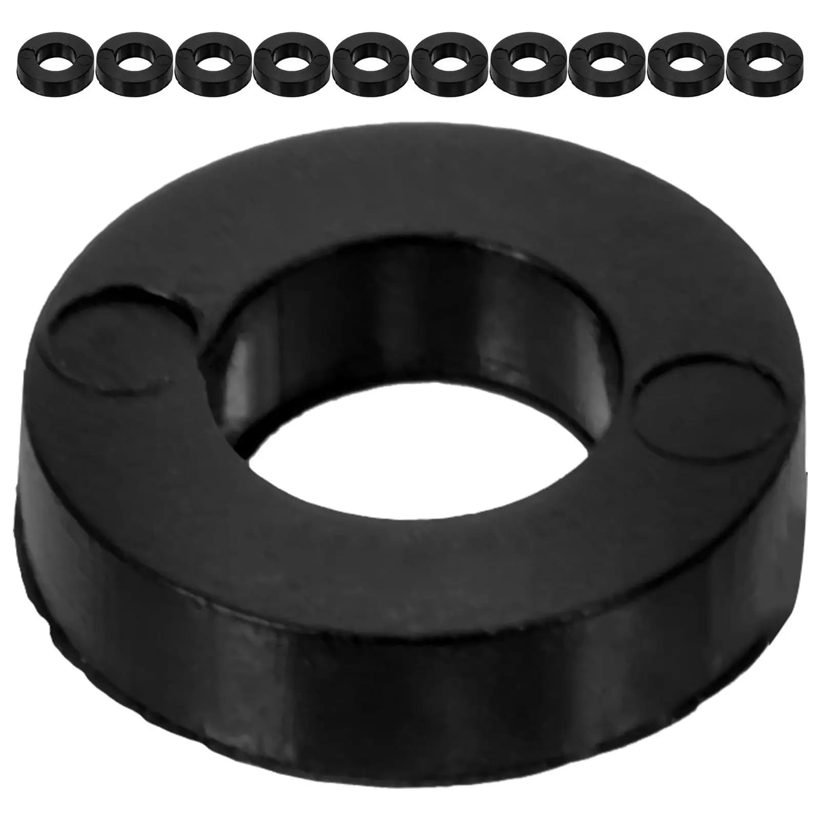 100 Pezzi Pad per Batteria, Accessori per Strumenti a Percussione, Rondelle in Plastica, Accessori per Isolamento Acustico