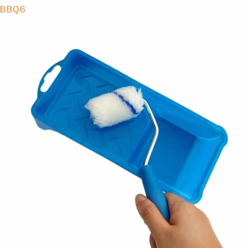 Set di 8 Rulli per Pittura da 2 Pollici con Finitura Liscia, Mini Rullo Senza Pelucchi per Dipingere Pareti, Set di Rulli in Tessuto ad Alta Densità