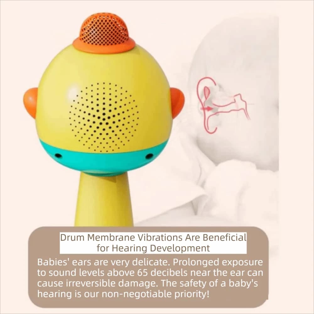 Cute Children Wireless Microphone Music Bluetooth Karaoke Musical Educational Handheld Children Singing Machine Family Party