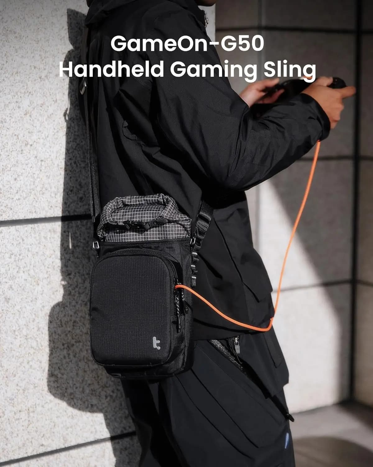 Custodia Protettiva Ultra-Sottile per Nintendo Switch 2, Custodia Slim per Console da Gioco Portatile Switch 2, Borsa Roll-top per Cavo di Ricarica