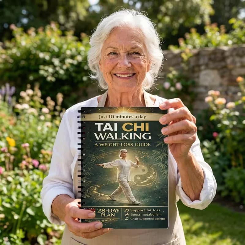 Quaderno Guida Tai Chi A5 a Spirale, Pianificazione 28 Giorni, Diario Fitness per Anziani, Allenamento per Perdita di Peso e Benessere
