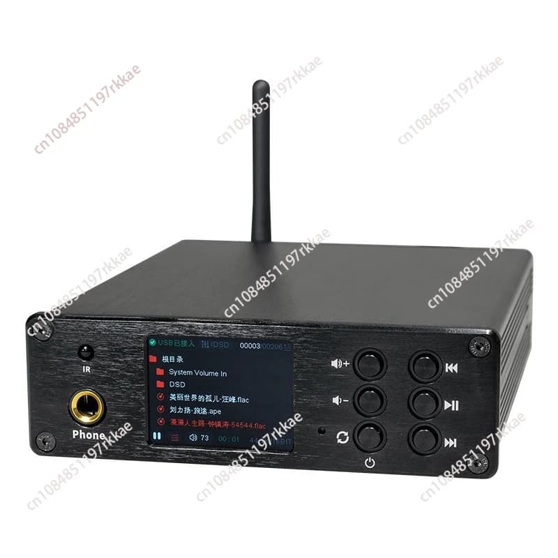 Lettore di ricezione e decodifica Bluetooth, doppia riproduzione 9038 Chiavetta USB, computer, display in fibra ottica coassiale