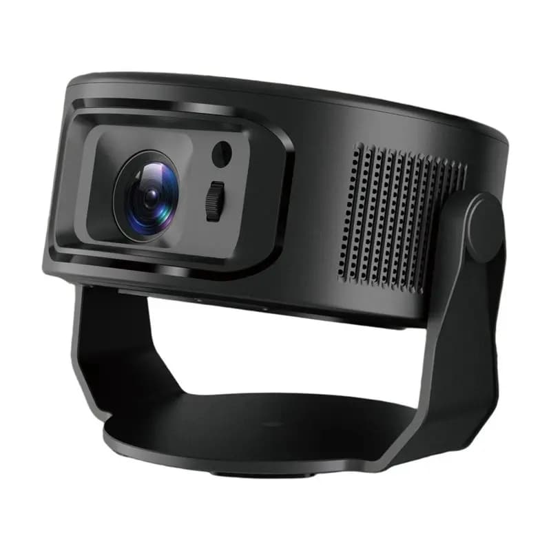 【PHONE ACCESSORY】HY300MAX 720P Android 14 Wifi6 BT5.4 Projector 200ANSI Portable Rotable Outdoor Cinema H726 8K@ 30Fps EU Plug