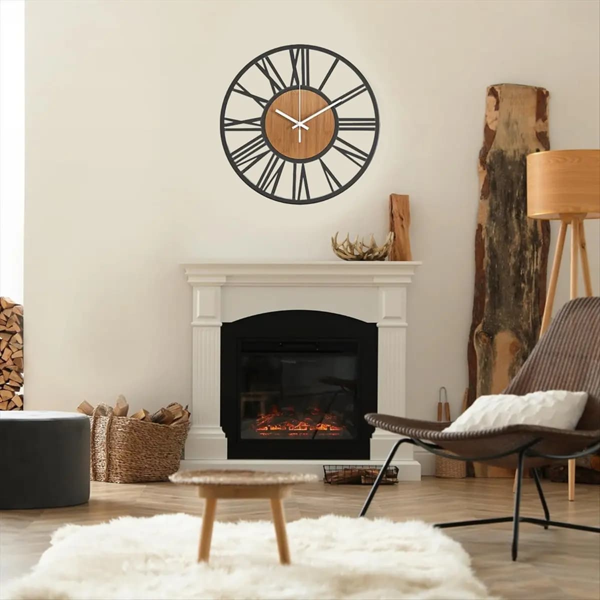 618 Mega Sale Wall Clock for Living Room Decor 16 Inches Silent Non Ticking Wood Clocks for Dining Room,Bedroom Clock Wall Decor