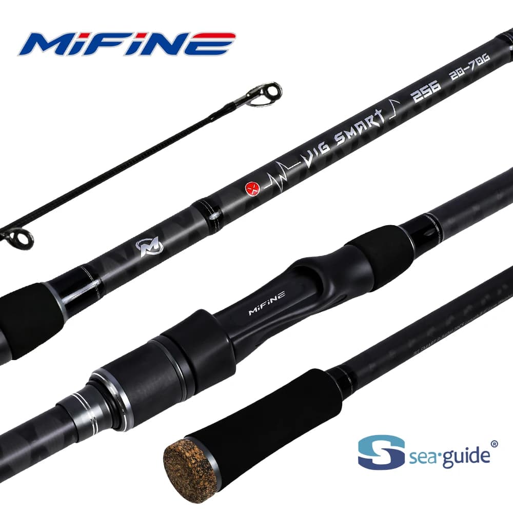 MIFINE JIG SMART SPIN Canna da Spinning Canna da Pesca per Spigola Peso Richiamo 4-18g, 10-38G, 20-70g Canna da Pesca persico Acqua Salata Acqua Dolce