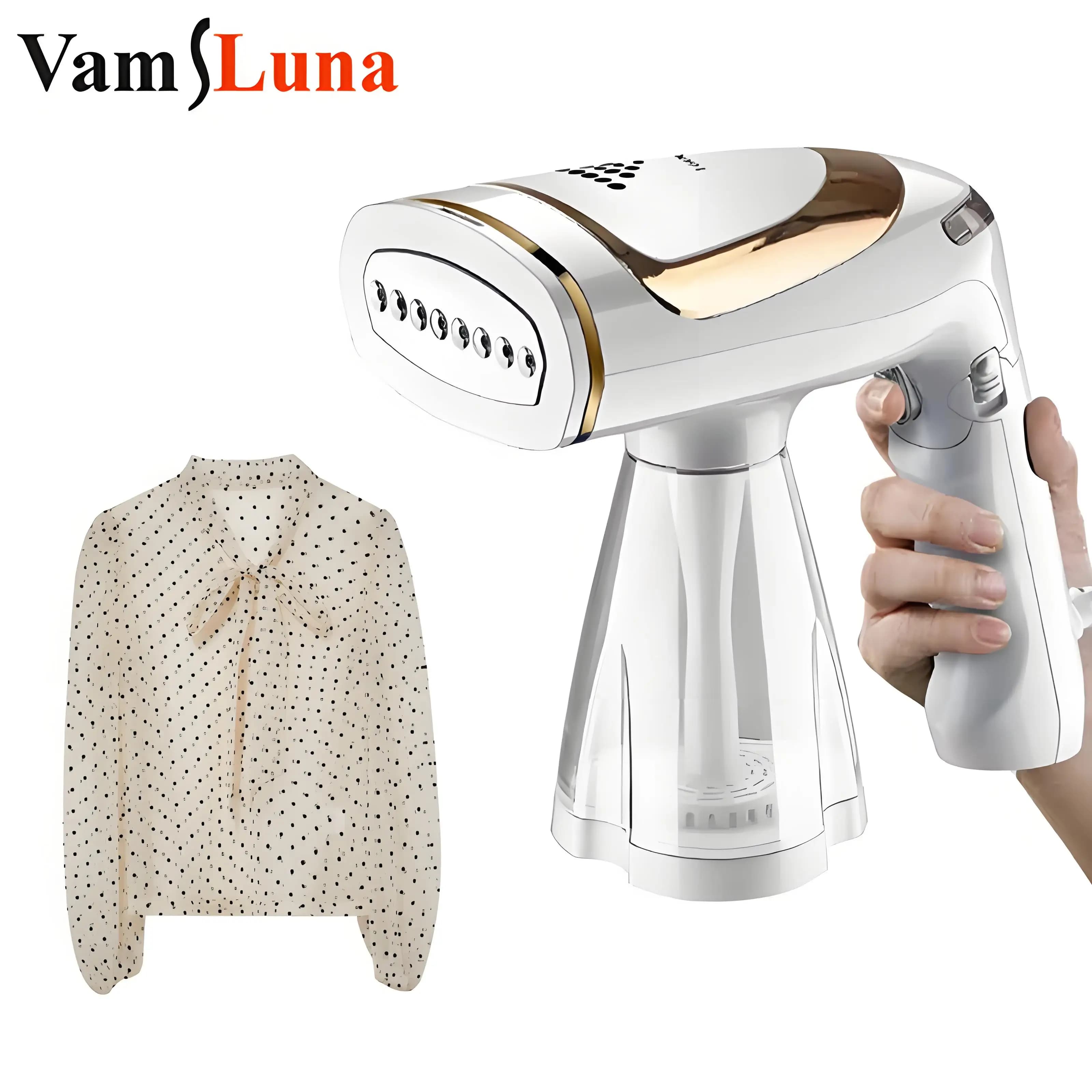 Vaporizzatore per indumenti portatile - Vaporizzatore da viaggio portatile con riscaldamento rapido per le rughe - Vaporizzatore per vestiti e tessuti di livello professionale