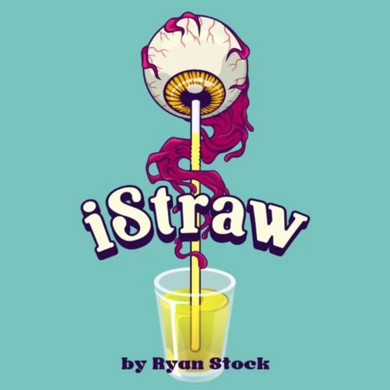 IStraw di Ryan Stock: Trucchi di Magia da Vicino, Illusioni e Gimmick Professionali, Accessori per Magia di Strada, Giochi Divertenti per Feste