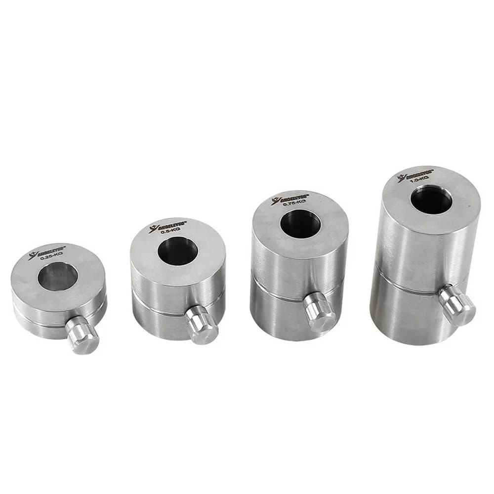 UKON-A 0.25kg 0.5kg 0.75kg 1kg Stainless Steel Counterweight 20mm Bore Balance Weight Astronomy Telescope Accessory