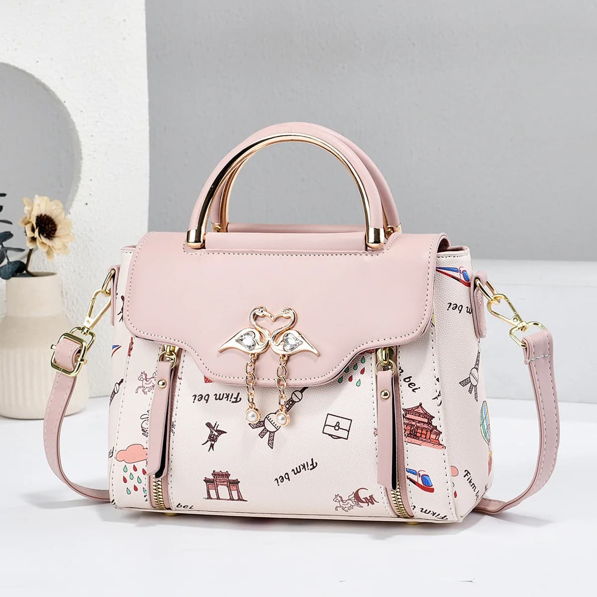 New Women's Bag, Female Shoulder Bag, Women's Bag 2026, Fashion Shoulder Bags, Signed Luxury Bag, Small Square Bag
