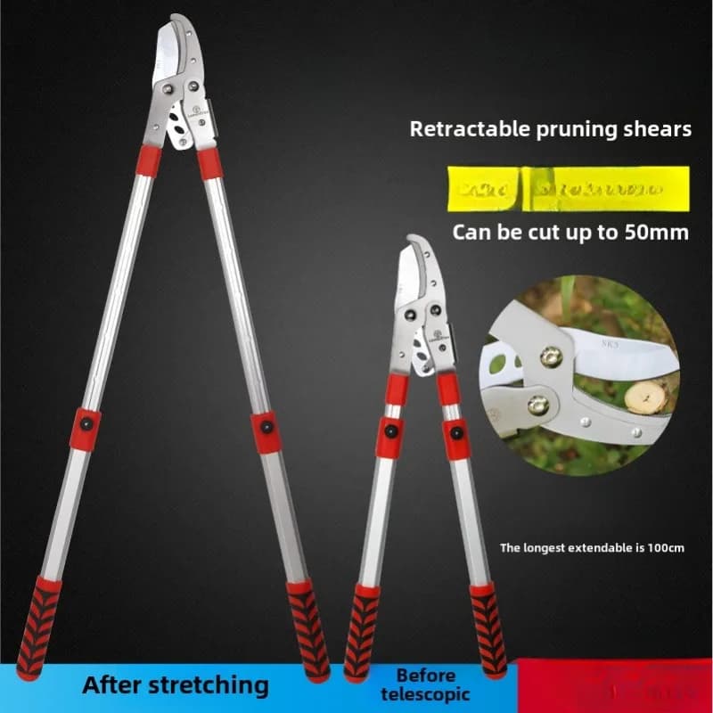 Garden telescopic pruning shears SK5 manual power cutter for steel tree branches
