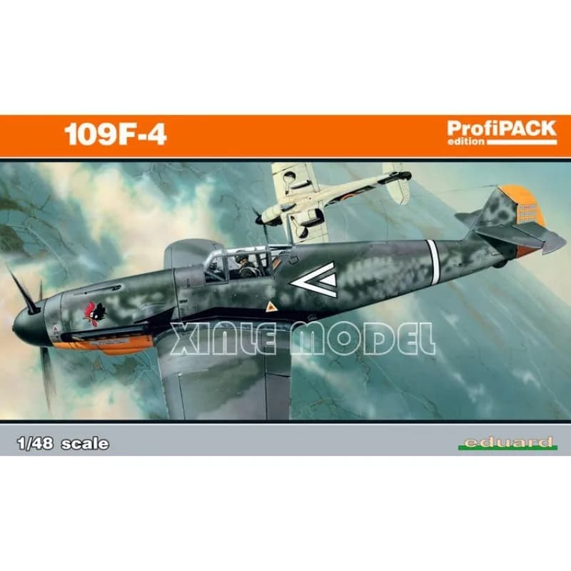 Kit modello di aereo assemblato in plastica Eduard 82114 Bf 109F-4 ProfiPack edition 1/48