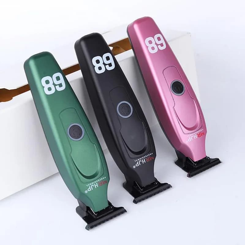 D10 New HJP Professional Men's Barber Shop Hair Salon Hair Clipper Engraving Push Angle DLC Coating 0 Blade High Speed Low Noise