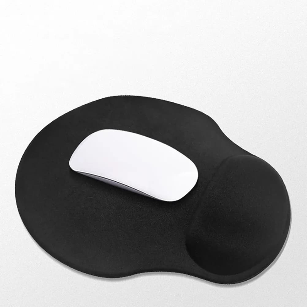 Set di 3 Tappetini Ergonomici per Mouse con Supporto per Polso, Cuscino in Memory Foam Morbido, Base Antiscivolo per Ufficio, Casa, Viaggio, Gaming e Antistress