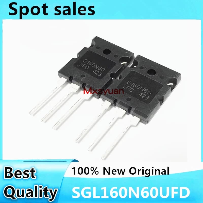 5piece/lot New Original G160N60UFD SGL160N60UFD SGL160N60UFDTU G160N60 00V 160A TO-3P in Stock