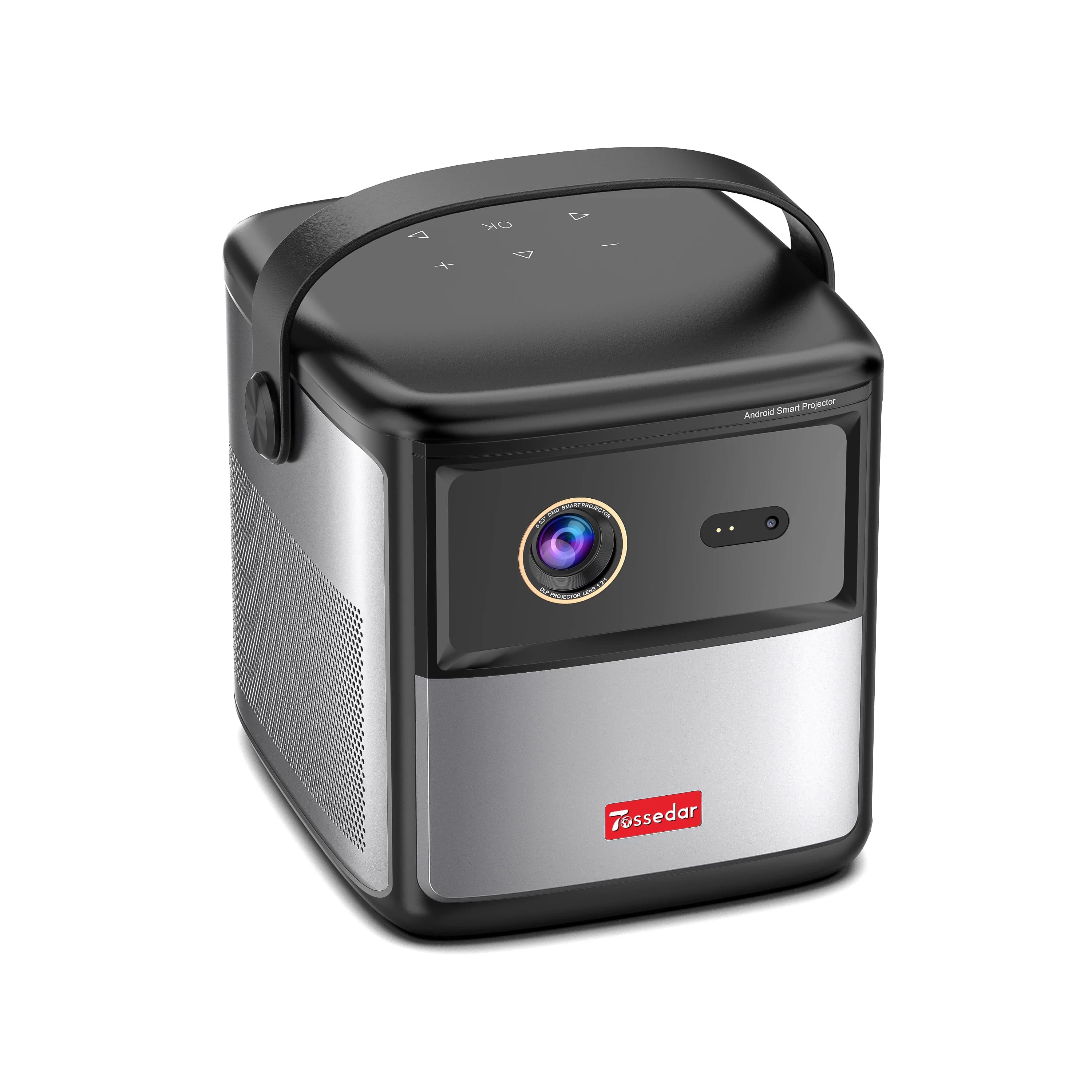 TOSSEDAR S8 Wifi Miglior mini proiettore DLP portatile Proiettore HD Android intelligente con batteria per soggiorno camera da letto cinema all'aperto