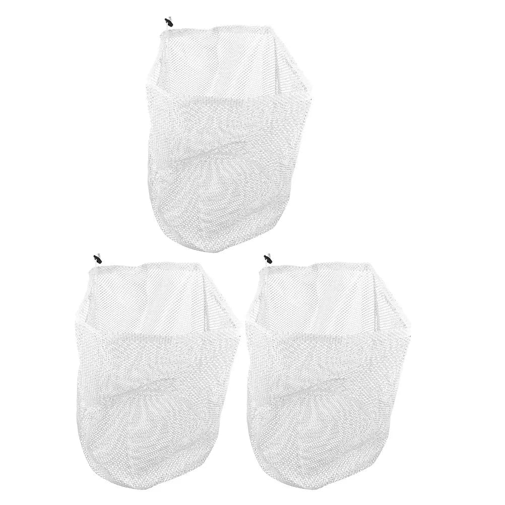 3Pcs Clothes Washing Bags Large Drawstring Mesh Laundry Bags for Underwear Socks Travel Storage Mesh Laundry Bag