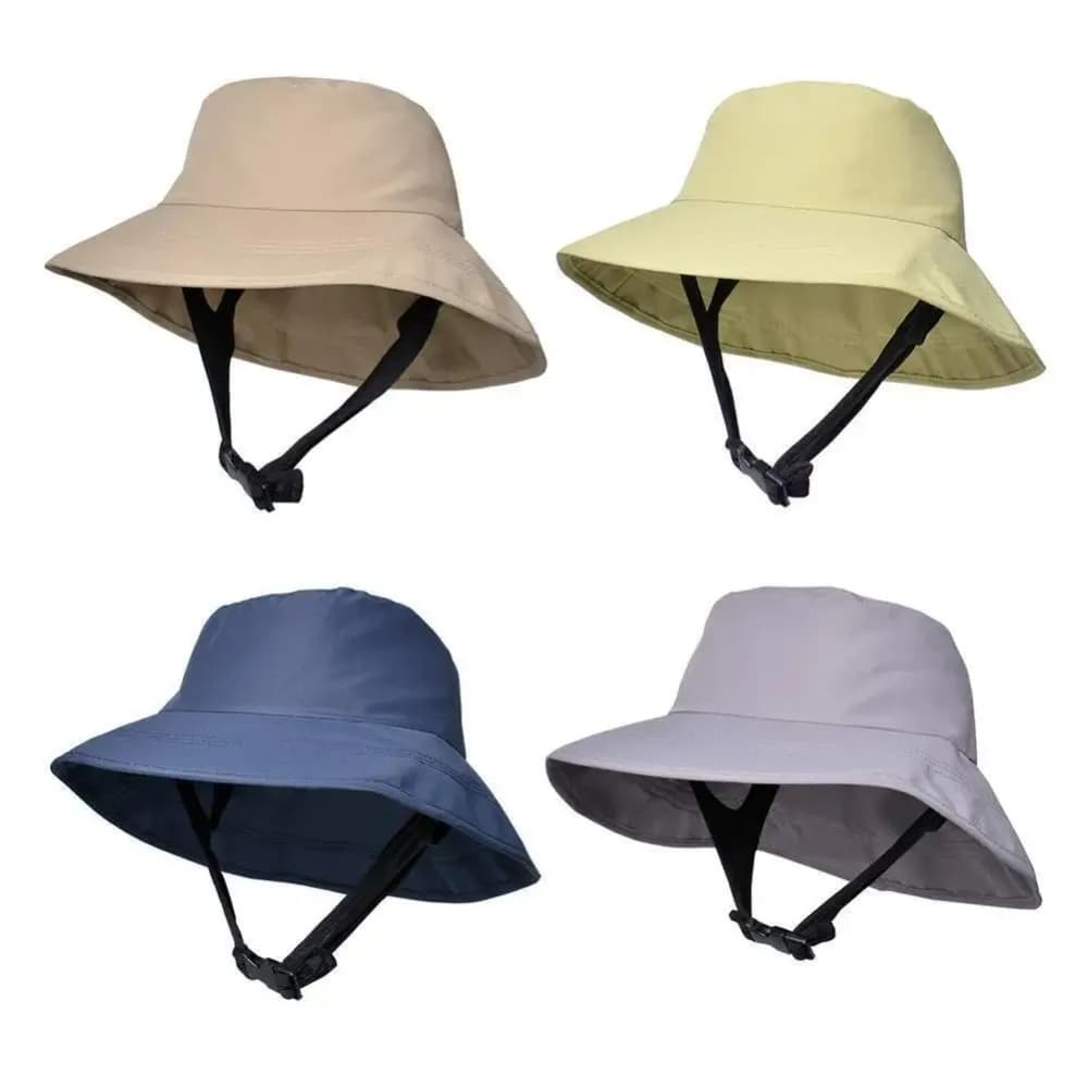 New Breathable Bucket Hat Anti-UV Waterproof Surf Hat Quick-drying Fishing Cap Men