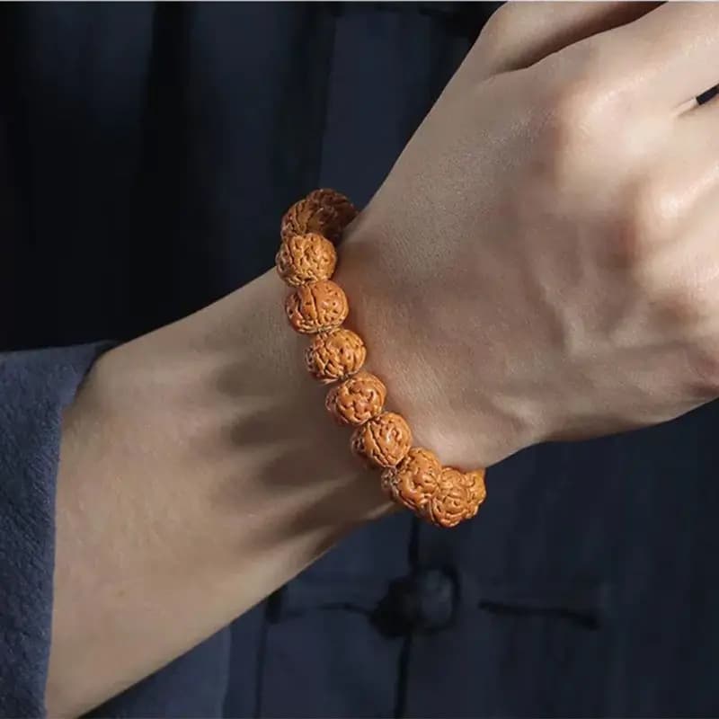 Necklace with small bracelet Bodhi Flower King 108 Plum Blossom Tree God Semi Explosive Meat Buddha Be