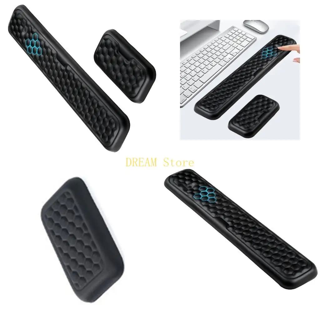 Poggiapolsi per tastiere per tastiere computer Tappetino per mouse ergonomico Comodo migliore vendita