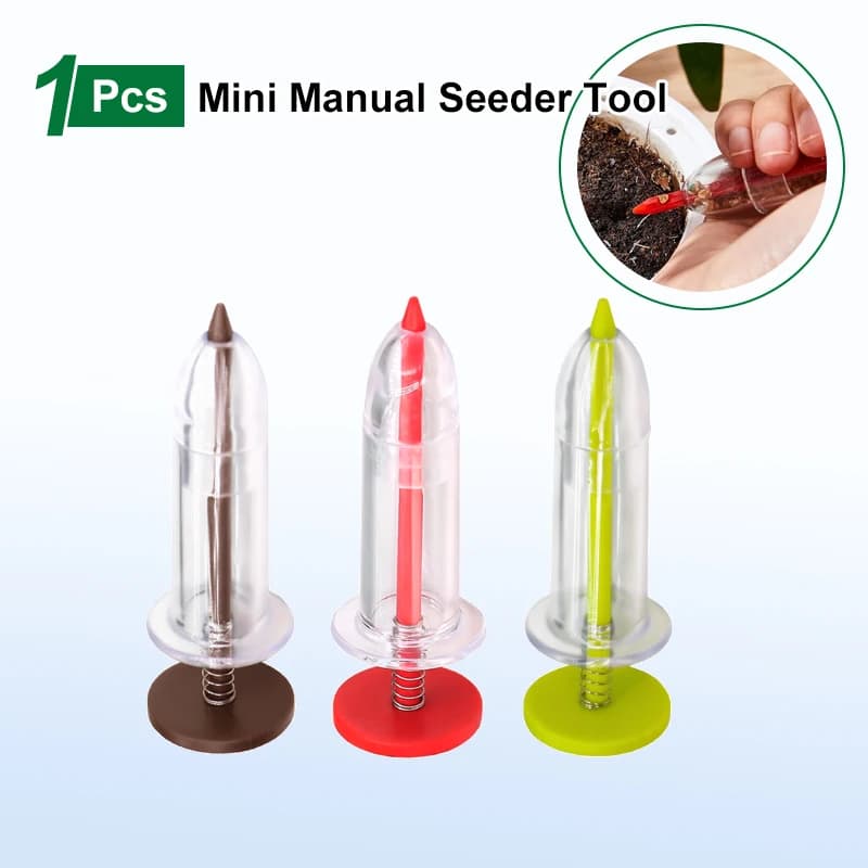 1 Piece Seminating Machine Portable Manual, Small Tool for Semina Perfect for Gardening, Essential for Vase and Aiuole