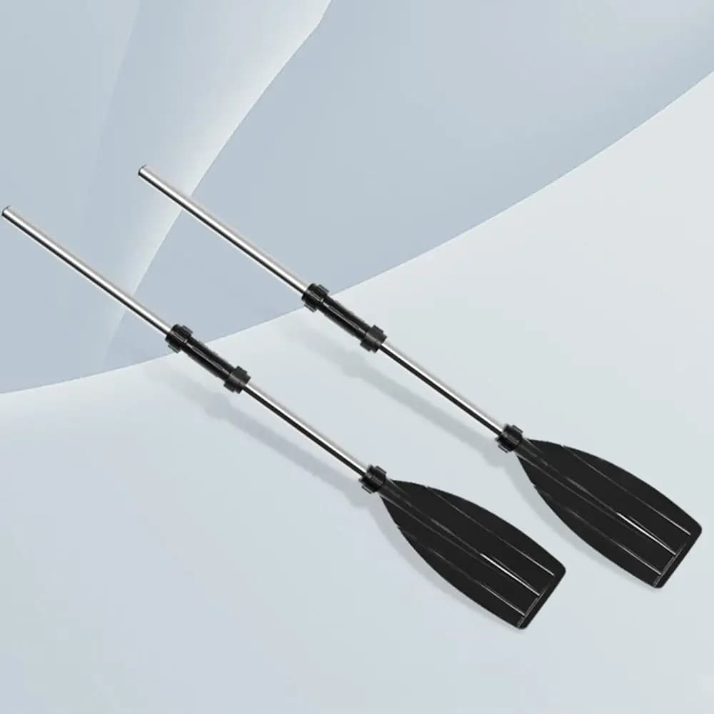 Widely Used Aluminum Alloy Kayak Paddles Thicken Anti-twist Design Canoe Oars Portable Lightweight Fishing Boat Pulp Travel