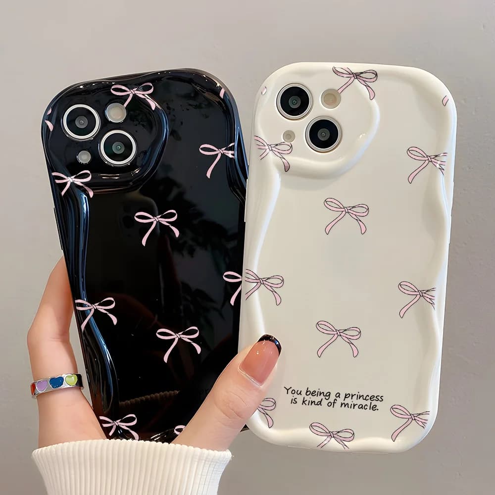 Arco Bordo Ondulato 3D Onda Caso Per OPPO A98 A94 A93 A92 A79 A78 A76 A58 A57 A55 A38 A33 A17 A16 A15 2020 4G 5G Della Copertura Posteriore