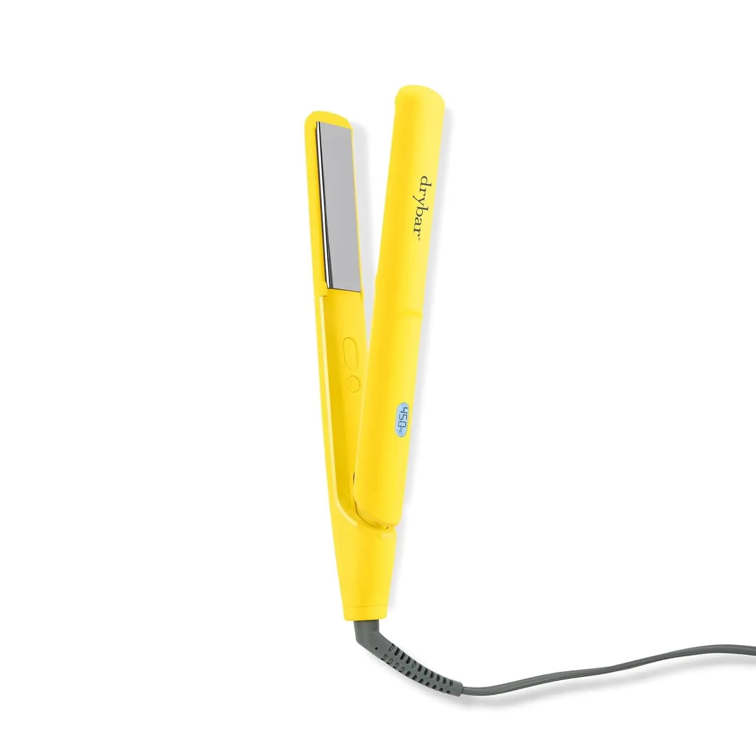 Piastra per capelli con piastre flottanti in titanio per capelli lisci e lucenti - Stili ricci, mossi o eleganti