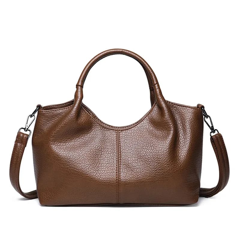 Women's Crossbody Bag Pebbled Soft Faux Leather Large Capacity Shoulder Handbag Work Commute Spacious