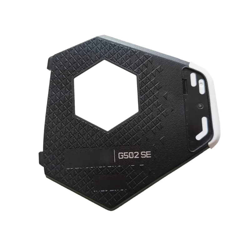 Custodia per Mouse Cover posteriore nera custodia inferiore per G502 Hero Mouse Counter Weight Cover