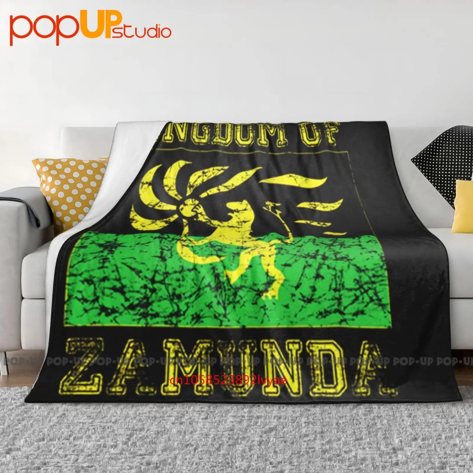 Kingdom Of Zamunda Coperta ultra morbida trapunta invernale Copridivano Copriletto