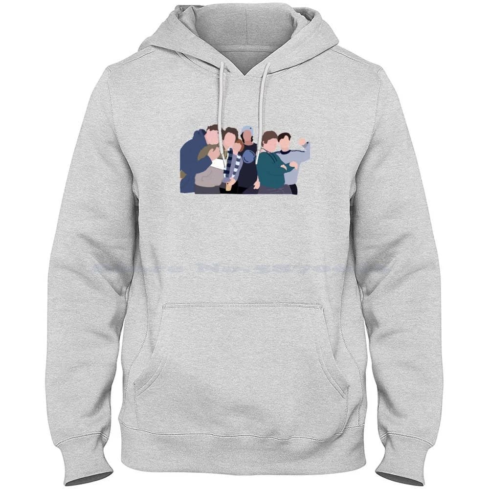 It Cast Drawing 100% puro cotone felpa con cappuccio Tshirt Finn Wolfhard Jack Dylan Grazer garrett Oleff Jaeden Martell jeremi Ray Taylor It