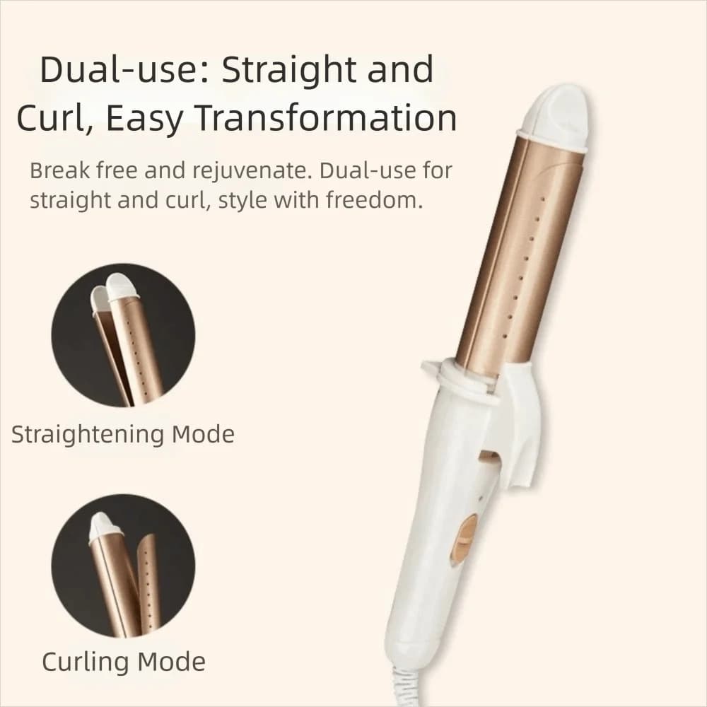 Professional Ceramic Hair Dryer, Quick Heating, Iron Curtain Portable with Temperature Control, Electric Shoe for Traveling Riches