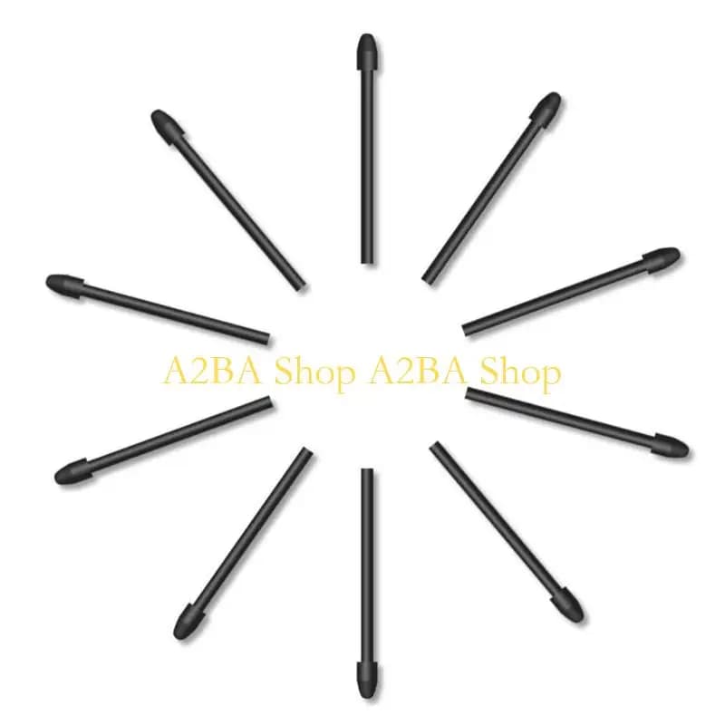 A2BA 10Pcs Drawing Tablets Styluses Tip Smooth Glides Precisions for Kamvas12/13
