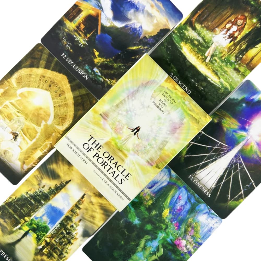 Nuove Carte Oracolo dei Portali: Posa le domande e conosce le risposte - 44 Carte per la Divinazione del Destino Mitico