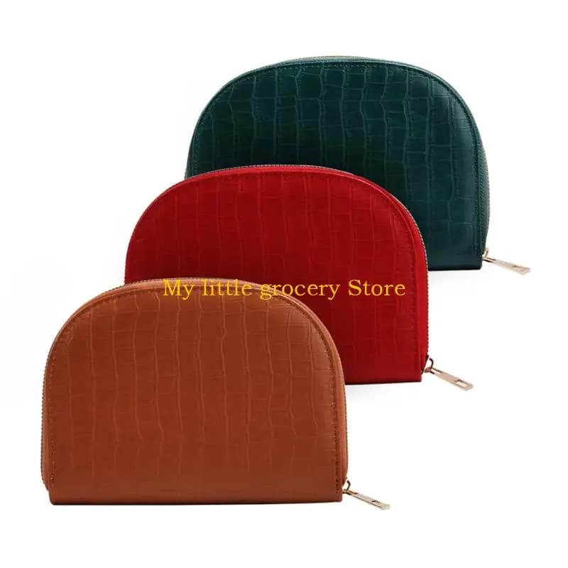 D5BD Custodia impermeabile in pelle per uncinetti per forniture per cucire e attrezzi per maglieria