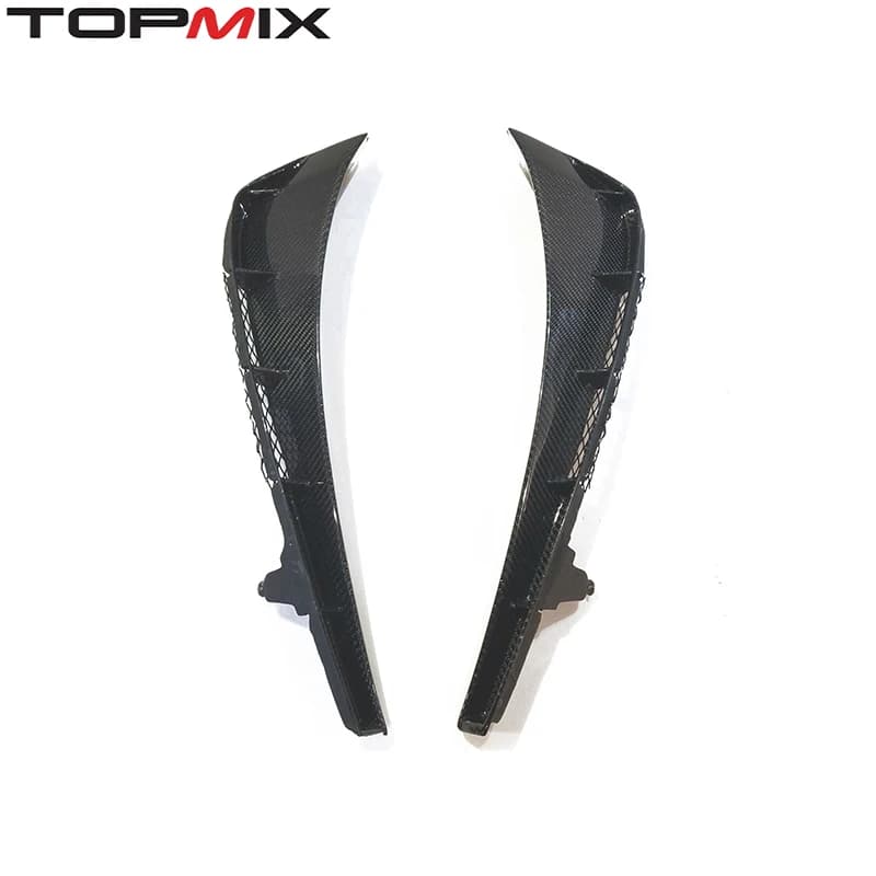 Kit Carrozzeria in Fibra di Carbonio Stile OEM per Honda Civic Type-R FK8 (2017) (Diffusori Parafango, Prese d'Aria Laterali, Aggiornamento Spoiler)