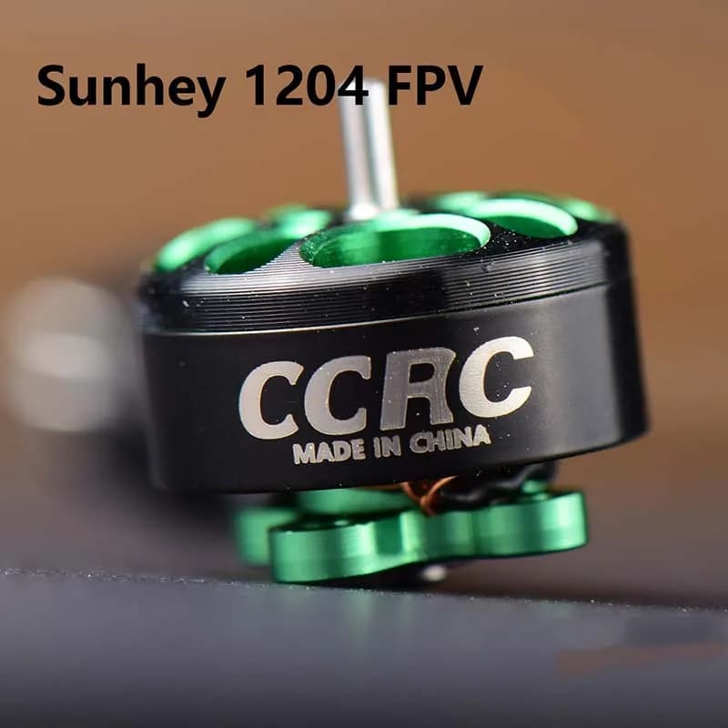 CCRC Small 1204 Brushless Motor for FPV Racing, 1.6-inch, 2-inch, and 3-inch Indoor FPV Drones