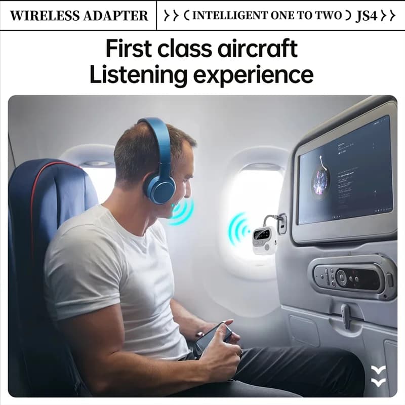 Adattatore Bluetooth Display LED wireless Scheda AUX TF da 5,4 3,5 mm per aereo TV PC auto